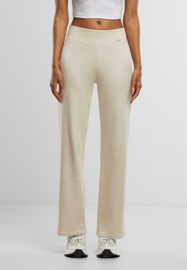 PETITE WIDE  - Stoffhose - cafe au lait