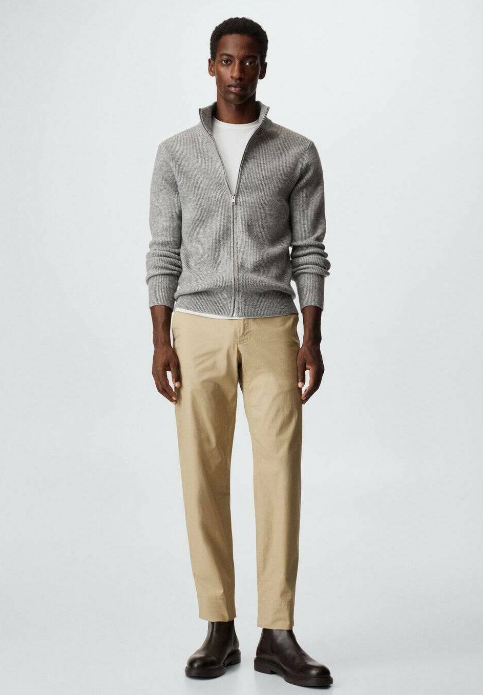 Mango PARKC - Cardigan - grau/grey 