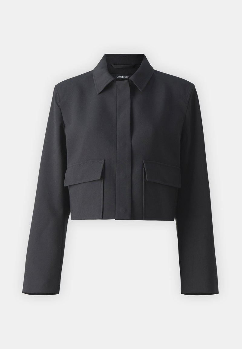 Gina Tricot Lichte jas zwart