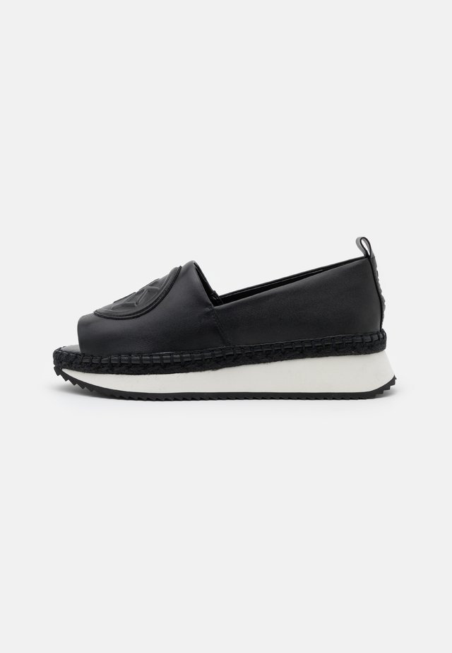OREN PLATFORM - Espadryle - black