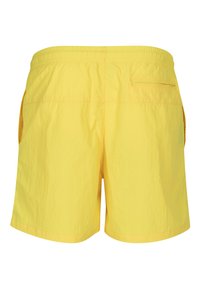 Urban Classics BLOCK  - Fürdőnadrág - neonyellow