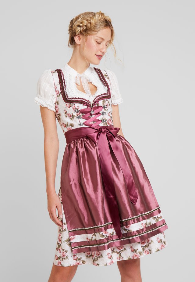 NAKOMA - Dirndl - beige/rosenholz