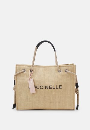 Coccinelle NEVER WITHOUT - Shopping Bag - natural/noir