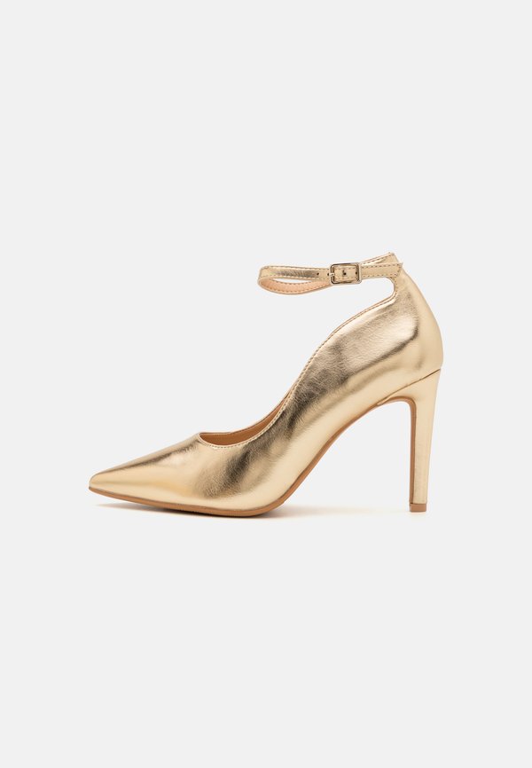 High Heel Pumps - gold