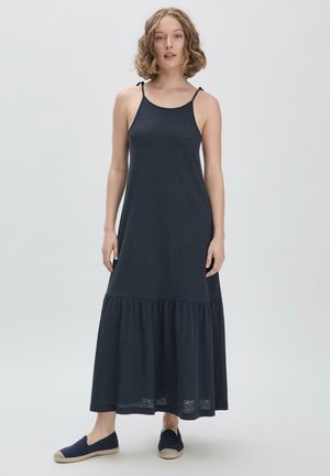 MIDI RELAXED - Jerseykleid - marine