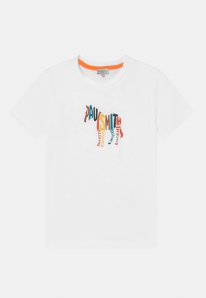 T-shirt print - white