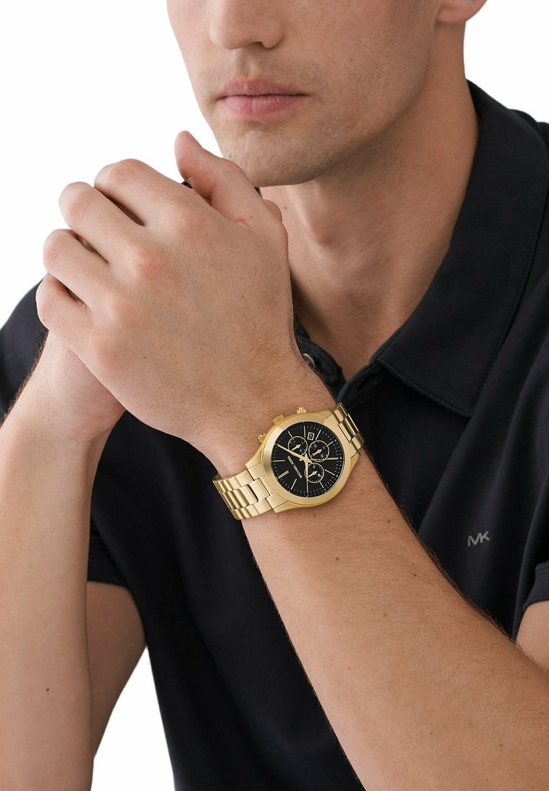Michael Kors TRADITIONAL RUNWAY - Cronografo - gold-coloured