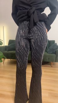 Vero Moda VMNITA FLARED PANT - Pantaloni - black