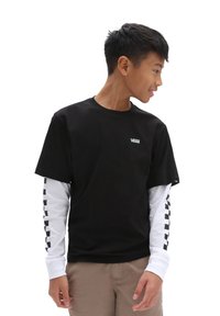 Vans LONG CHECK TWOFER - Longsleeve - black