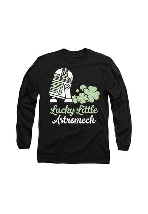 STAR WARS ST PATRICK'S DAY LUCKY ASTROMECH - Long sleeved top - black