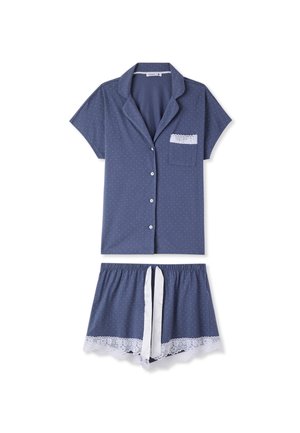 Terranova, SET PIGIAMA A POIS - Pigiama - var blu