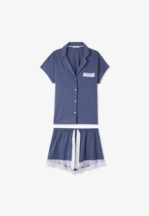 Terranova, SET PIGIAMA A POIS - Pigiama - var blu