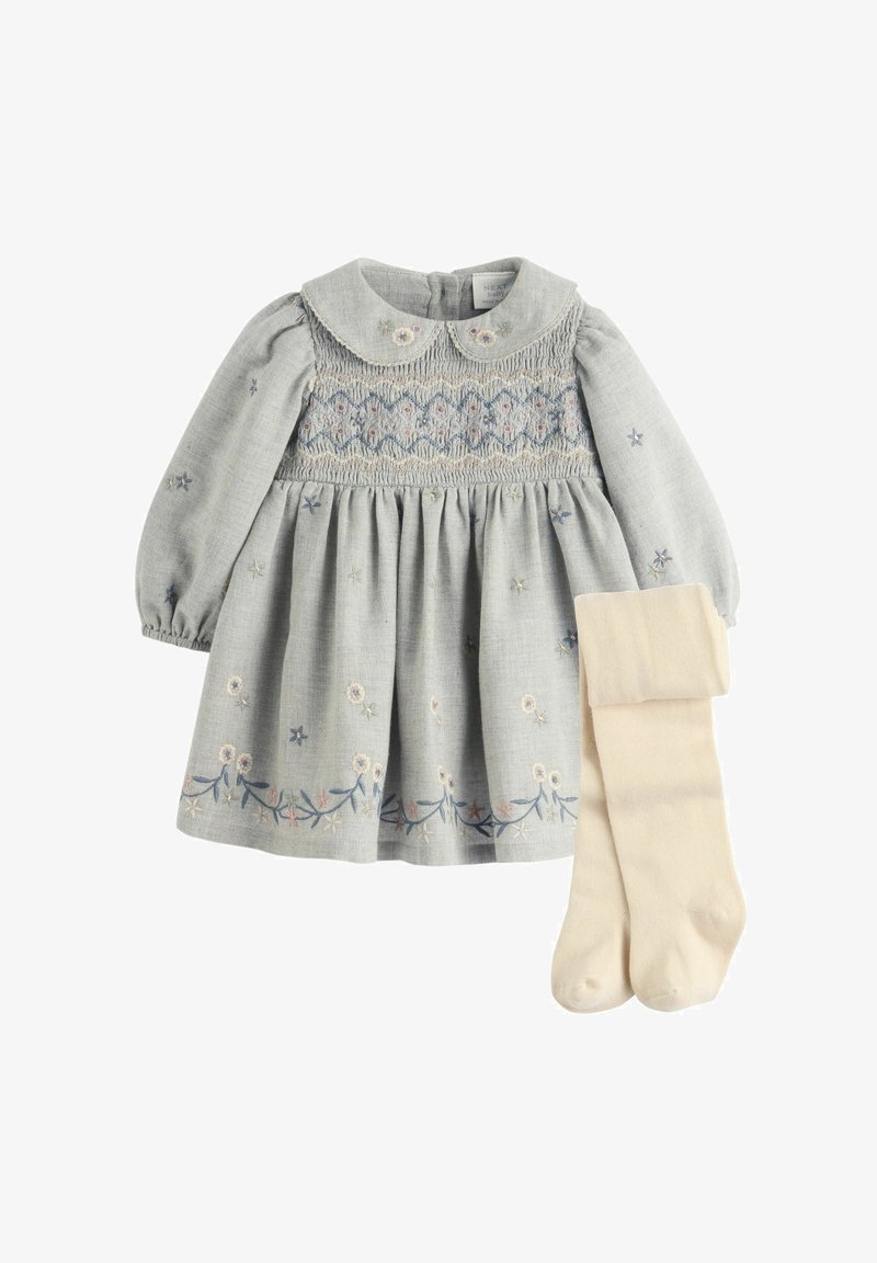 Next EMBROIDERED REGULAR FIT - Dnevna obleka - grey