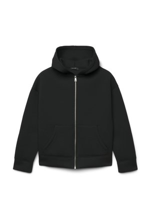 Calliope FELPA TINTA UNITA - Sweat zippé - ultrablack
