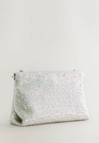 SPARKLE DETAIL SNAP  - Clutch - white