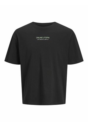 Print T-shirt - black