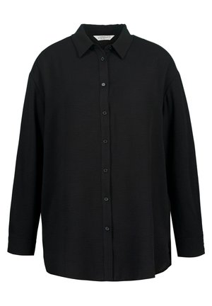 Studio Untold, AIRY CREPE SHIRT BLOUSE - Skjortebluser - black
