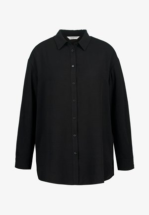 Studio Untold, AIRY CREPE SHIRT BLOUSE - Overhemdblouse - black