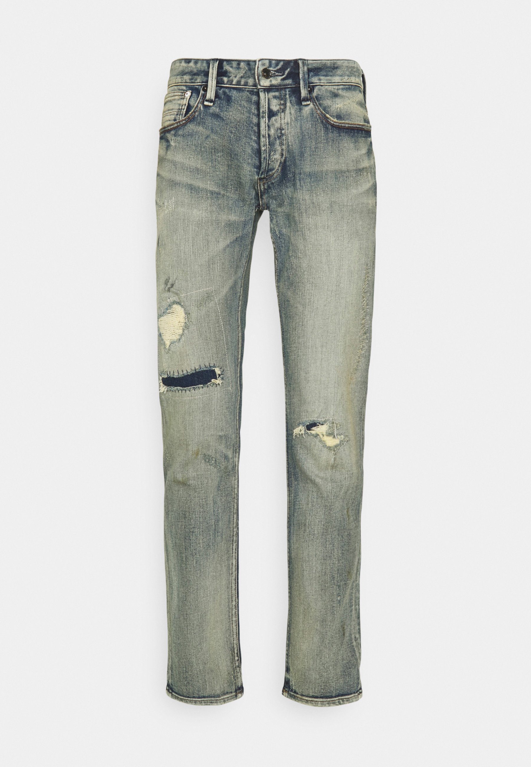 Denham RAZOR - SLIM FIT JEANS - Tiesaus kirpimo džinsai - blue/šviesiai  mėlyno džinso - Zalando.lt