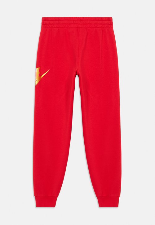 Nike CLUB UNISEX - Tracksuit bottoms - university red/metallic gold-coloured — photo 2
