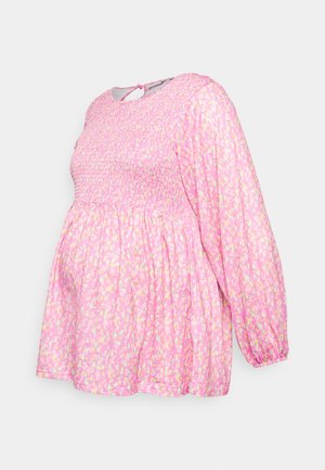 Mamalicious Curve MLAMAYA TOP - Pusero - super pink