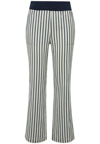 Ulla Popken STRIPE - Broek - navy blue