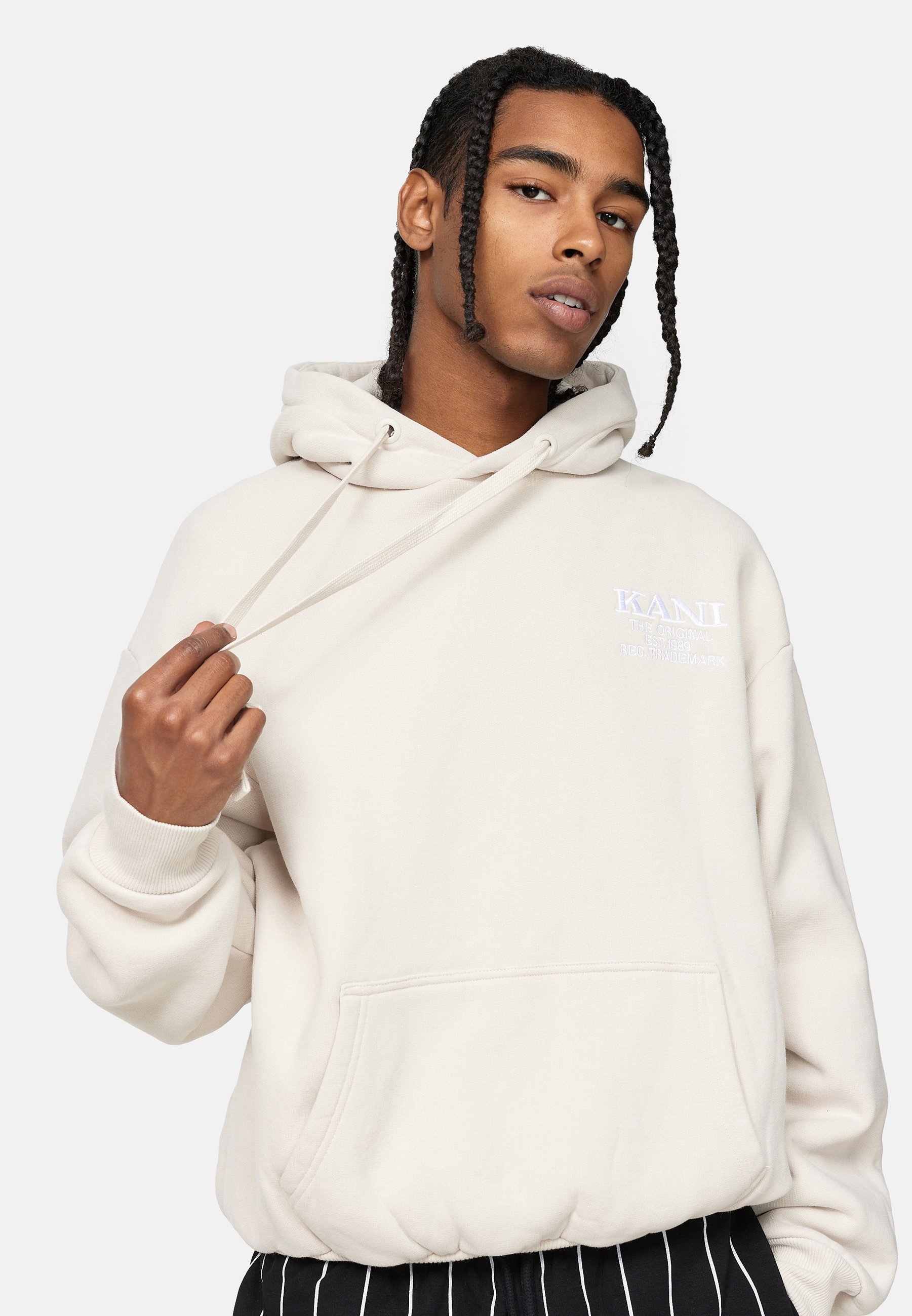 chest retro os heavy sweat hoodie