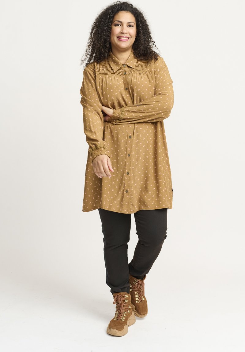 ADIA MABLE Buttondown blouse bronze brown/brown Zalando.ie