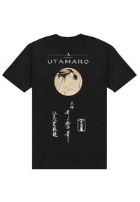 Henry Tiger ASHMOLEAN -UTAMARO - Camiseta estampada - black