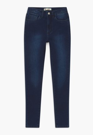 Skinny-Farkut - dark-blue denim