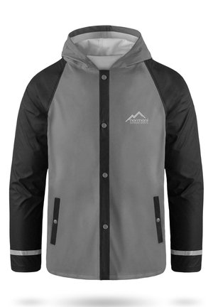 WASSERDICHTE UNGEFÜTTERTE OUTDOOR SUMMER JACKET - Waterproof jacket - grau