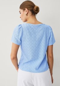 Ellos Collection MIT STRUKTUR - Blouse - blau