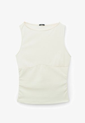 Tezenis, CRINKLE WITH WIDE SHOULDER STRAPS - Top - white