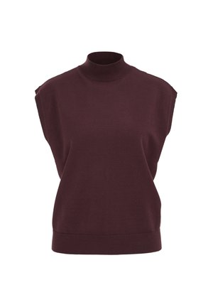 WE Fashion, WE FASHION - T-shirt basic - aubergine