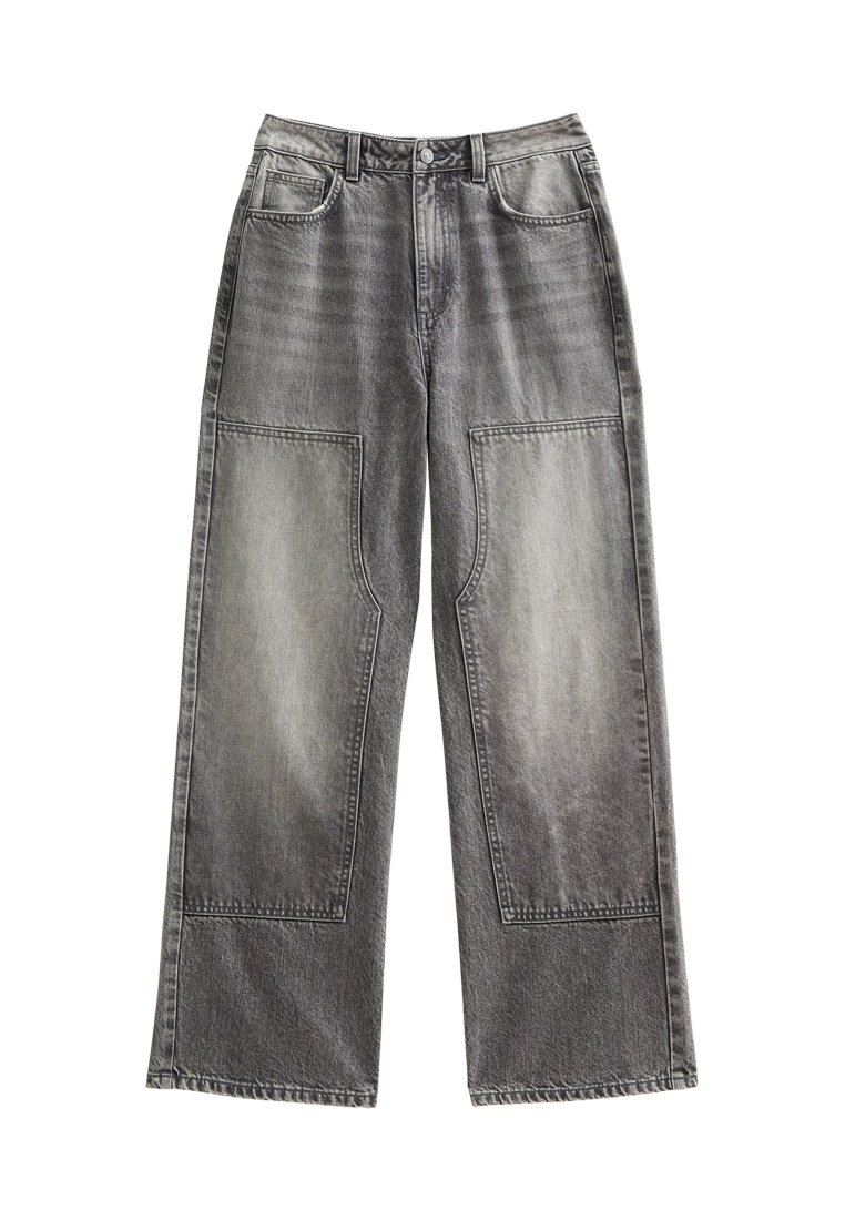 Photo inspiration: Visual Reference: New Look Carry Carpenter Wide Leg Jean Droit