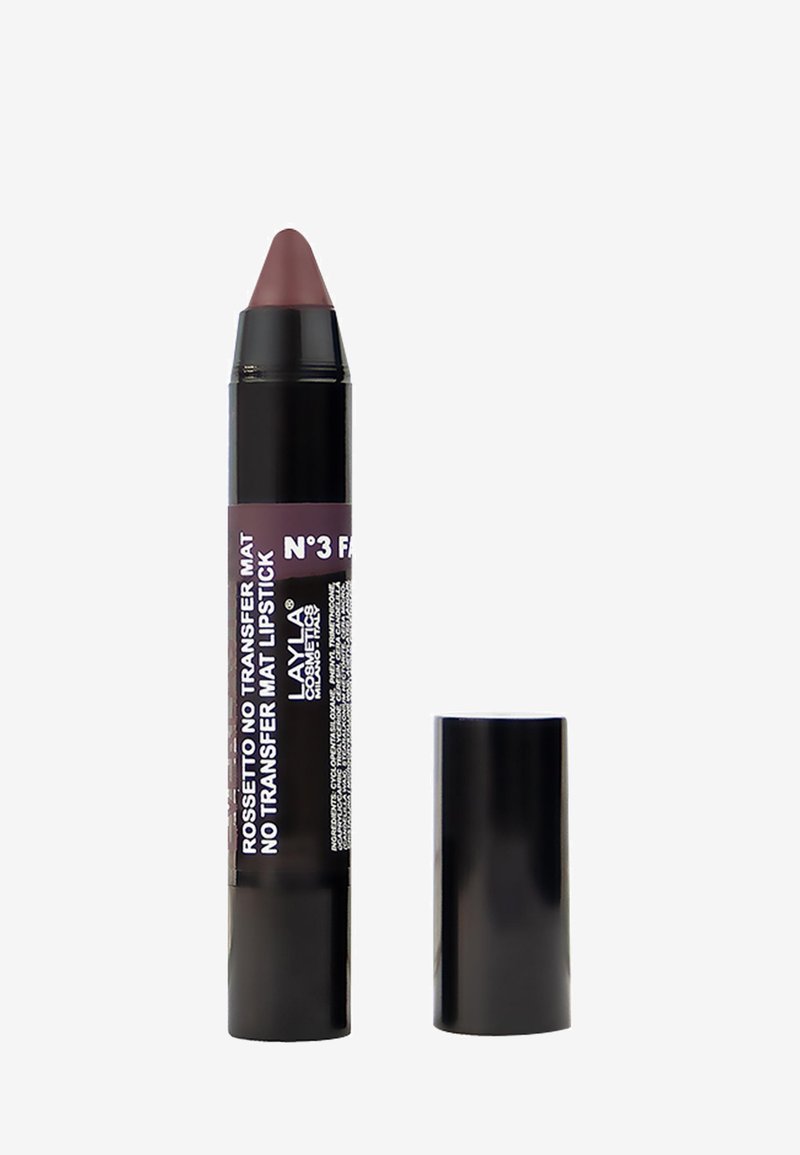 Layla Cosmetics EVERLASTING NO TRANSFER MAT LIPSTICK - Rouge à lèvres - 3 famous