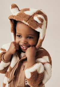 Next REGULAR FIT - MICKEY MOUSE  - Jachetă din fleece - brown