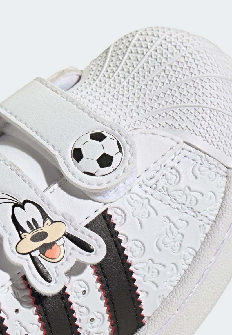 adidas Originals DISNEY SUPERSTAR II COMFORT CLOSURE - Trainers - cloud  white core black red/white - Zalando.ie