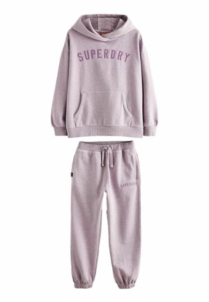Superdry SET VINTAGE ATHLETIC - Trenirka - purple