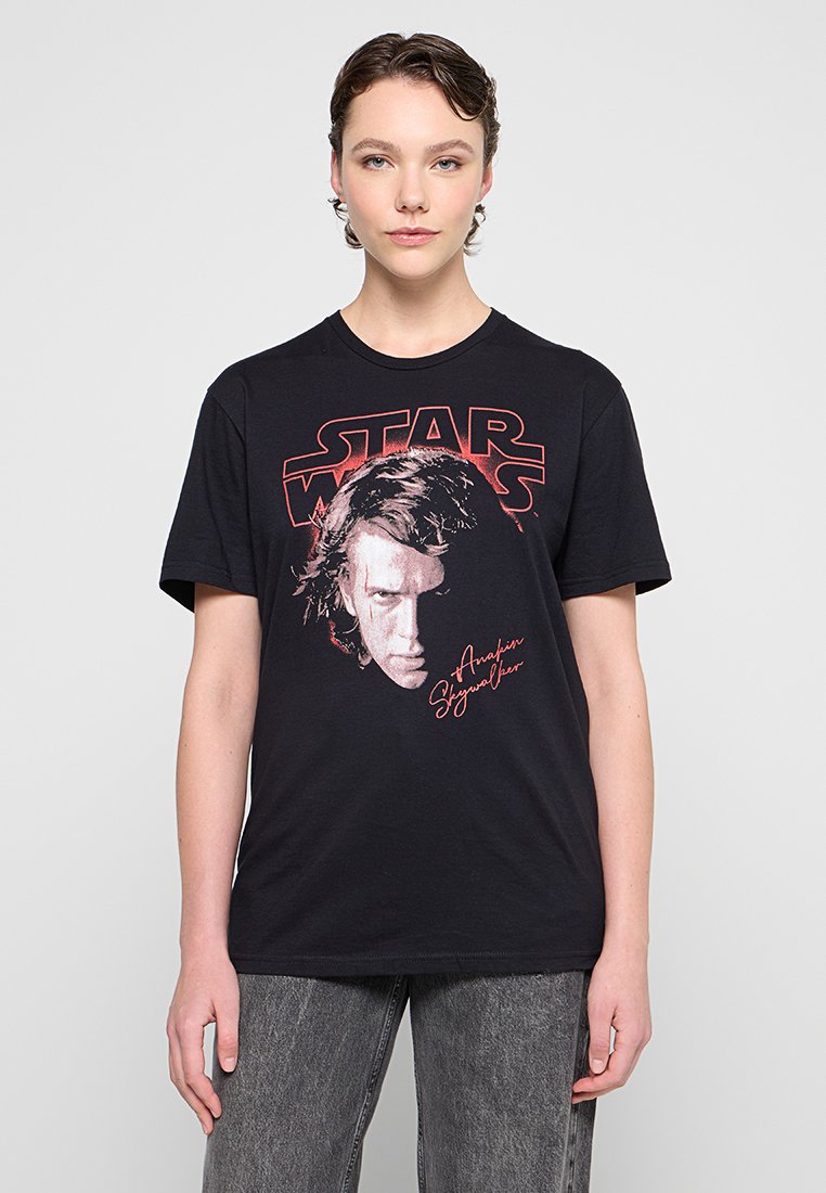Star Wars T-shirt print zwart Star Wars T-shirt print zwart