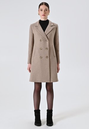 DOPPIOPETTO CON REVERS A LANCIA - Cappotto classico - brown
