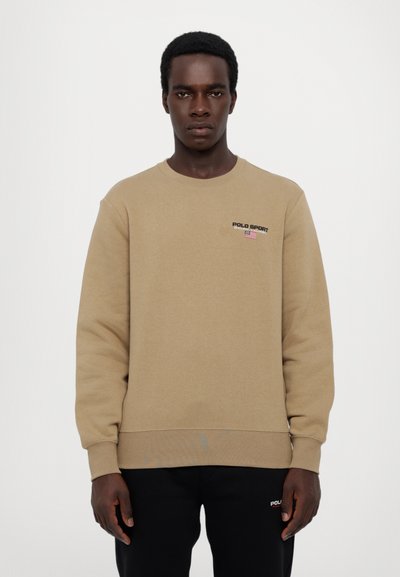 Polo Ralph Lauren POLO SPORT SWEATSHIRT UNISEX - Sweatshirt - desert khaki/black