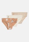 NANETTE PRINTED BRIEFS UNISEX 3 PACK - Trumpikės - tuscany rose