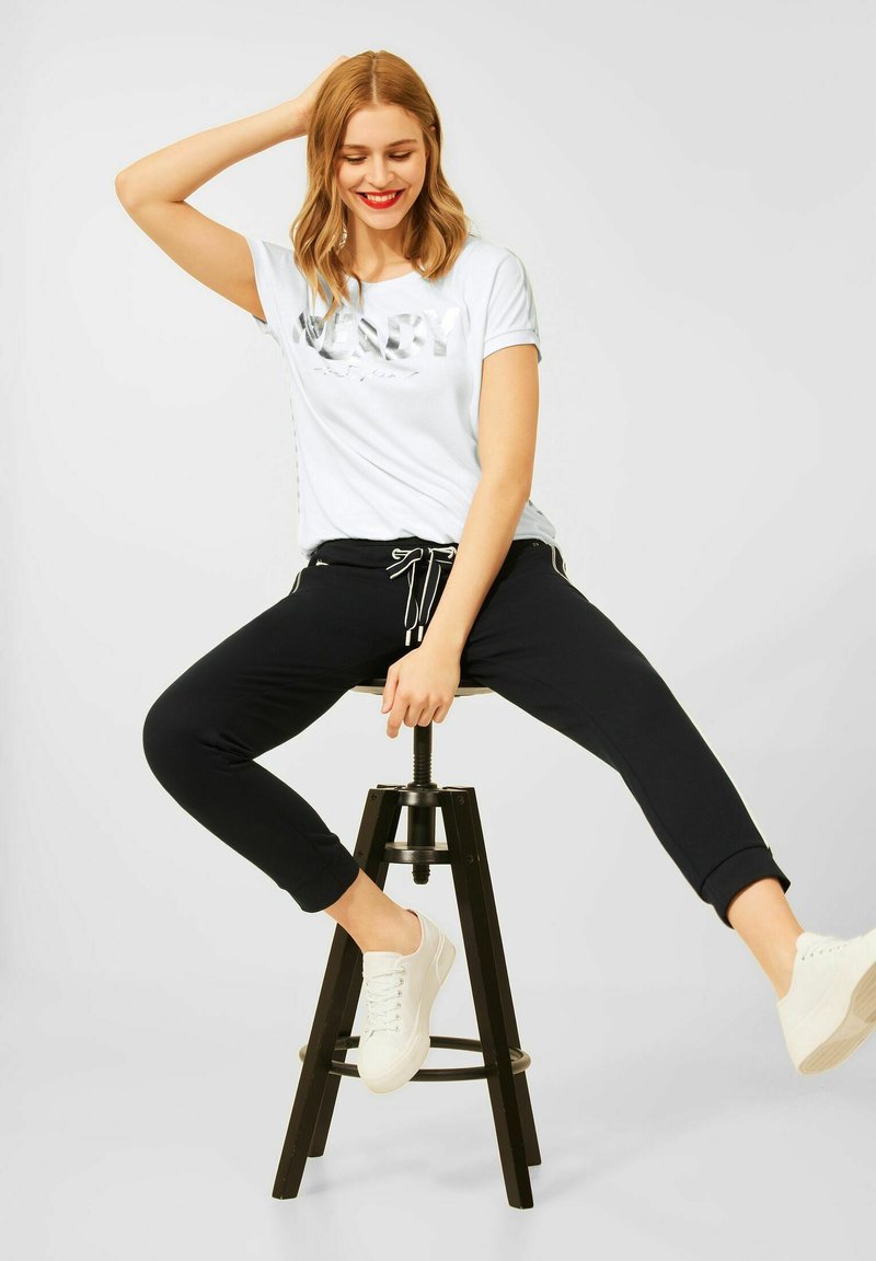 Damen T-Shirts | Street One T-Shirt print weiß - SL33766 Damen T-Shirts | Street One T-Shirt print weiß - SL33766