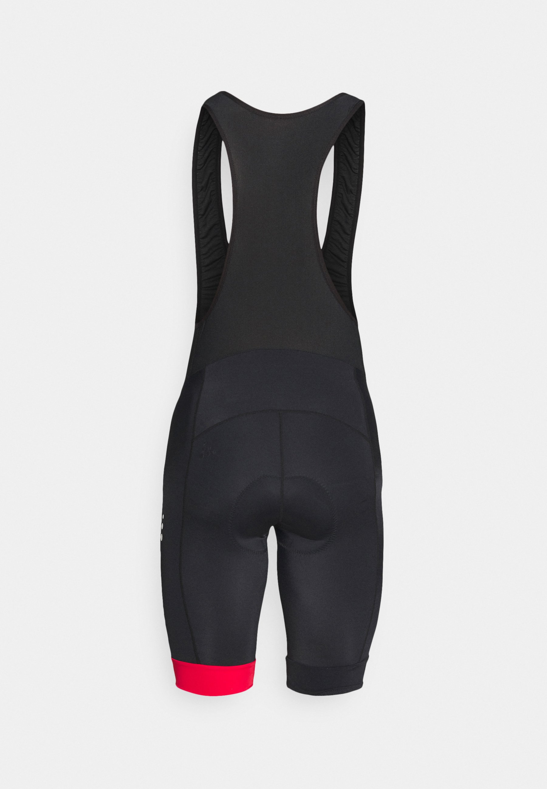 Craft CORE ENDUR BIB SHORTS - Collant - black/bright red/nero - Zalando.it