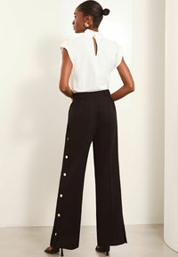 Lipsy WIDE LEG - Nohavice - black