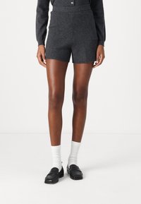 pure cashmere Kratke hlače - graphite