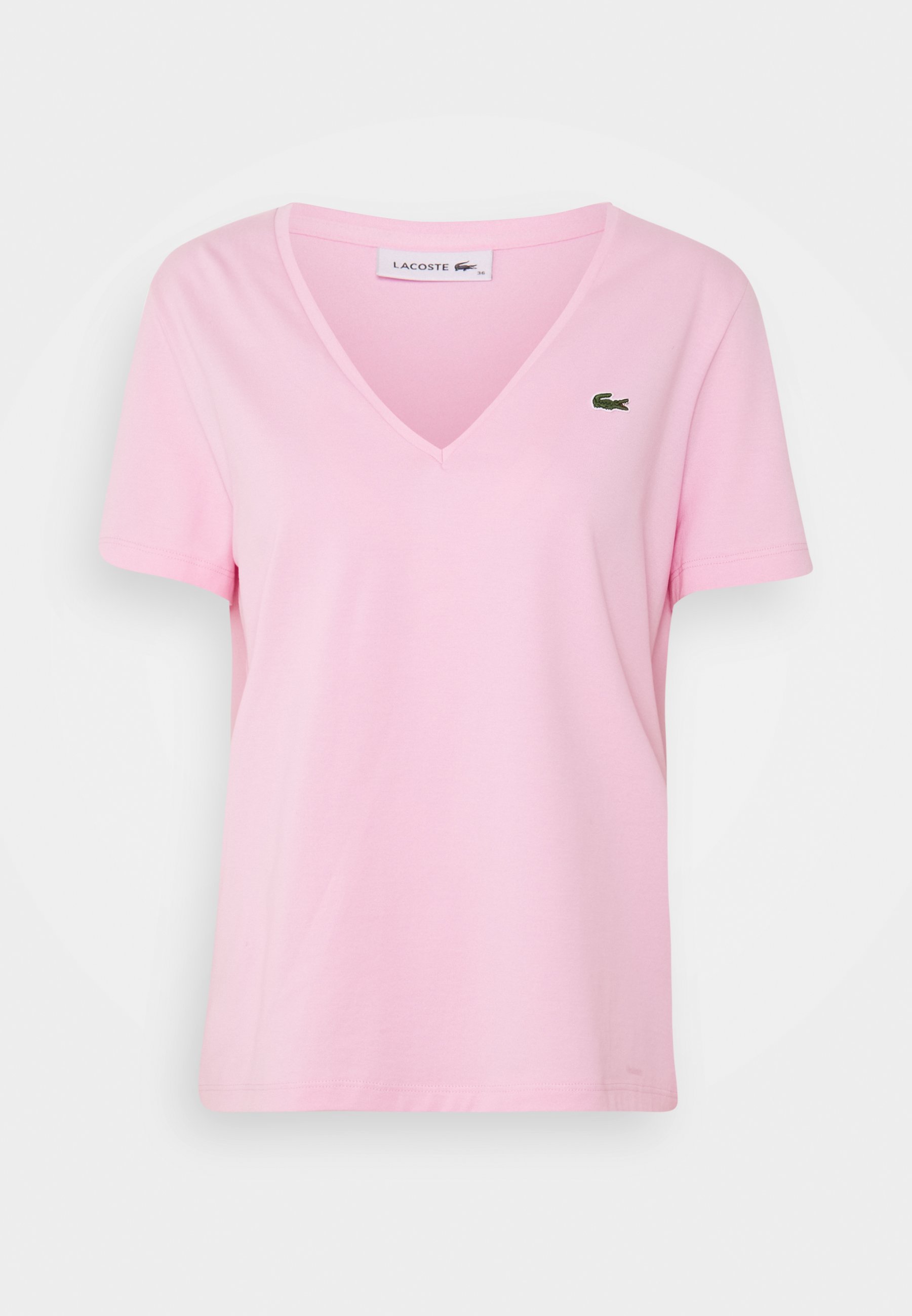 pull lacoste femme rose