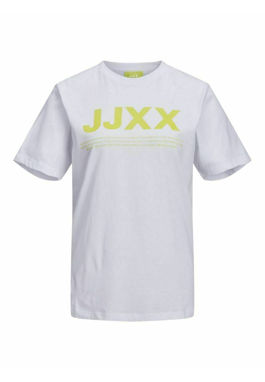 JJXX Damen T-Shirt Jxanna Von JACK&JONES – Basic Logo-Shirt Mit Rundhalsausschnitt