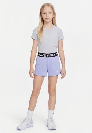 Nike Performance UNISEX - Pantaloni scurți sport - light thistle/black/white